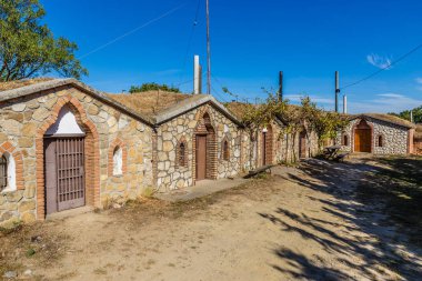 Geleneksel şarap mahzenleri - Vrbice, Çek Cumhuriyeti