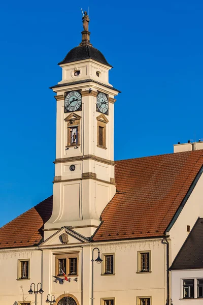 タワーの市庁舎 - Uhersky Brod、チェコ — ストック写真