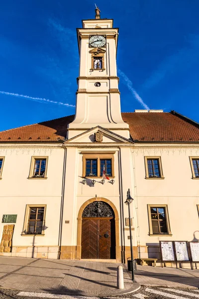 Town Hall - Uhersky Brod, Czech Republic — Stock Photo, Image