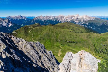 Via Ferrata Finanzieri, Colac - Dolomites, İtalya