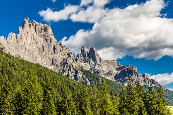 Vista de Col Verde - San Martino, Dolomites, Itália — Fotografia de Stock