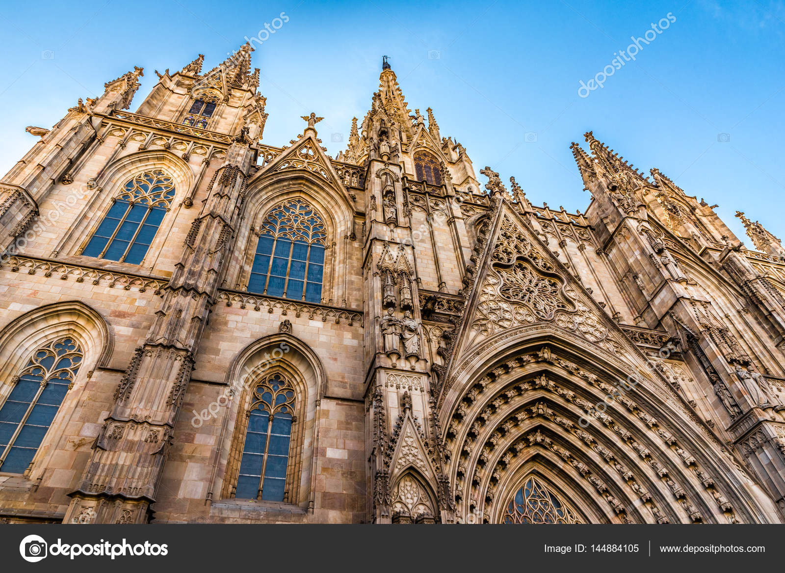 Catedral gótica - Barcelona, Cataluña, España: fotografía de stock ©  zm_photo #144884105 | Depositphotos