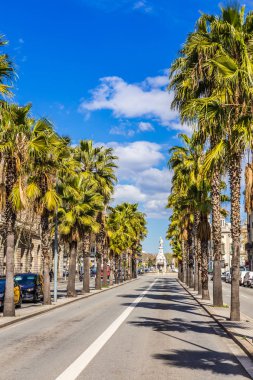 Passeig Isabel ve yazı tipi GENI katalog-Barcelona, İspanya