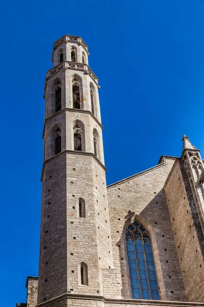 Kerk van Santa Maria del Mar - Barcelona, Spanje Spanje — Stockfoto