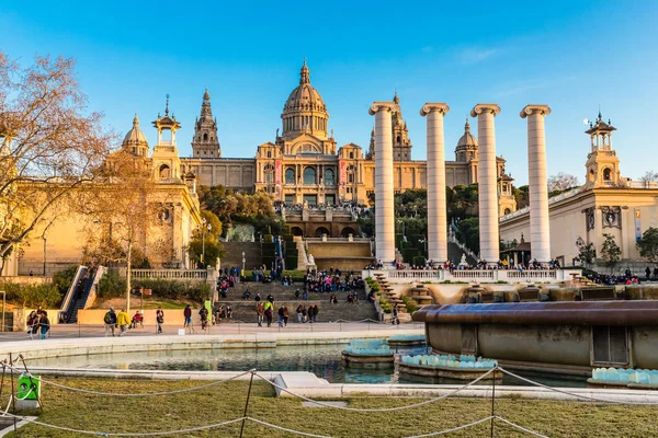 Museu Nacional de Arte da Catalunha - Barcelona, Espanha — Fotografia de Stock