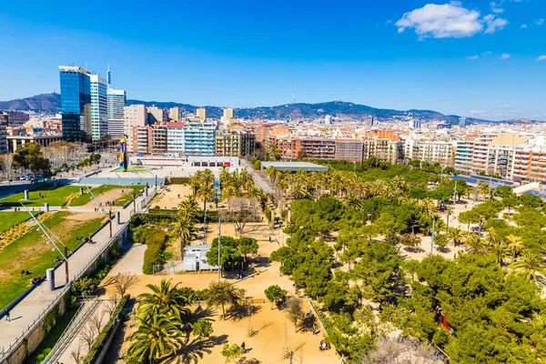 アレナス ・ デ ・ バルセロナ - バルセロナ, スペインからの眺め — ストック写真