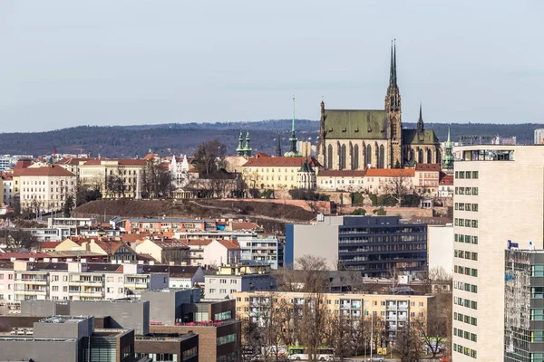 Catedral de São Pedro e Paulo-Brno, República Checa — Fotografia de Stock