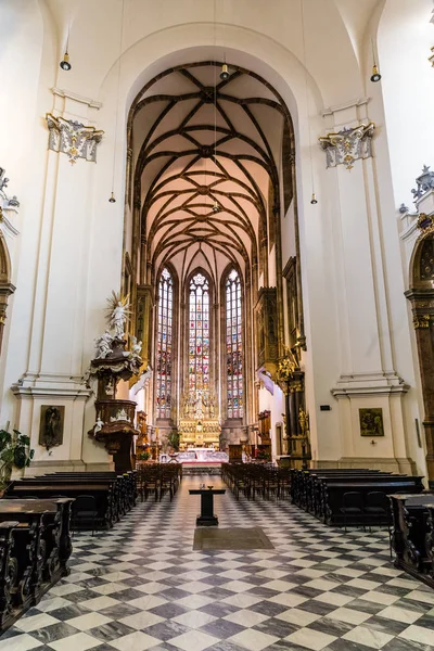 Interior de la Catedral - Brno, República Checa — Foto de Stock