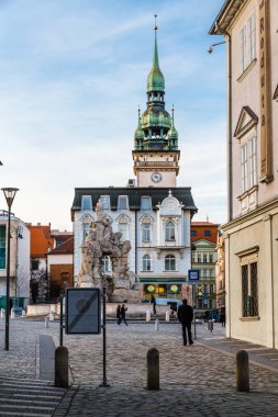 Eski Belediye Binası ve Parnas Çeşmesi - Brno, Çek Cumhuriyeti
