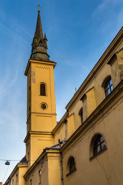 Iglesia de la Torre de Santa María Magdalena - Brno, Chequia — Foto de Stock