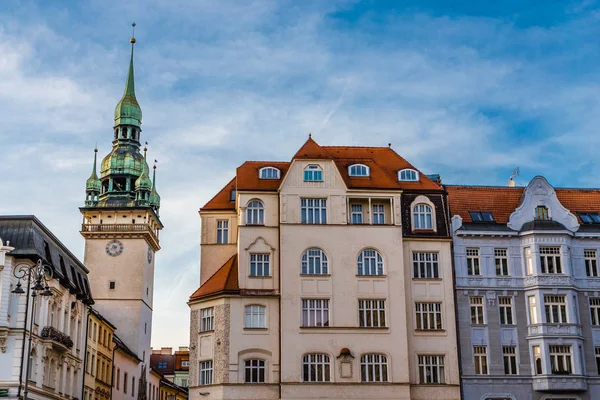 Eski kule Town Hall - Brno, Çek Cumhuriyeti — Stok fotoğraf