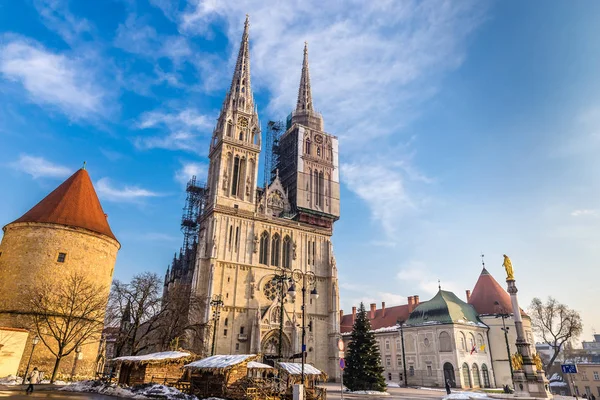 Cattedrale - Zagabria, Croazia, Europa — Foto Stock