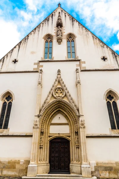 Iglesia de San Marcos - Zagreb, Croacia — Foto de Stock