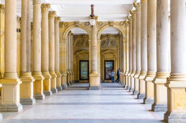 Değirmen Colonnade - Karlovy Vary, Çek Cumhuriyeti