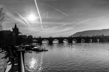 Charles Bridge ve Tower - Prag, Çek Cumhuriyeti