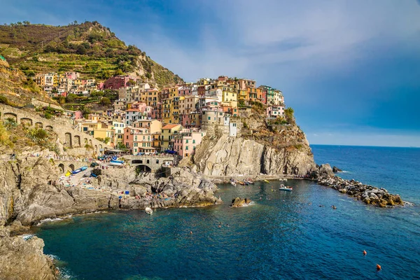 Manarola - Cinque Terre, Liguria Region, Italy — Stockfoto