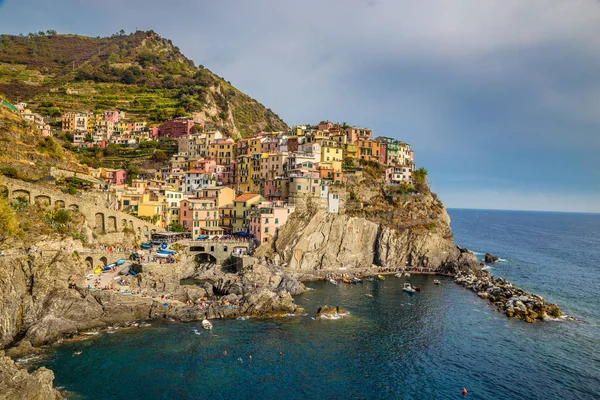 Manarola - Cinque Terre, Liguria Region, Italy — Stockfoto