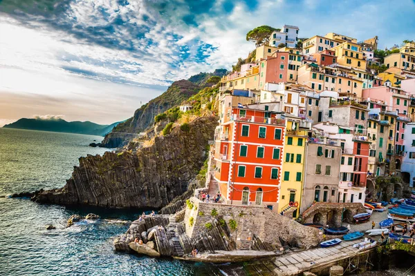 Riomaggiore, Cinque Terre,La Spezia,Liguria, Italy — Stockfoto