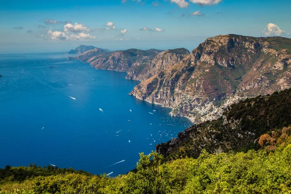 Amalfi Coast ve Positano - Campania bölgesi, İtalya