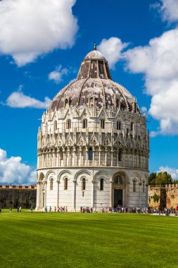 Pisa vaftizhane St. John - Pisa, İtalya, Avrupa'nın