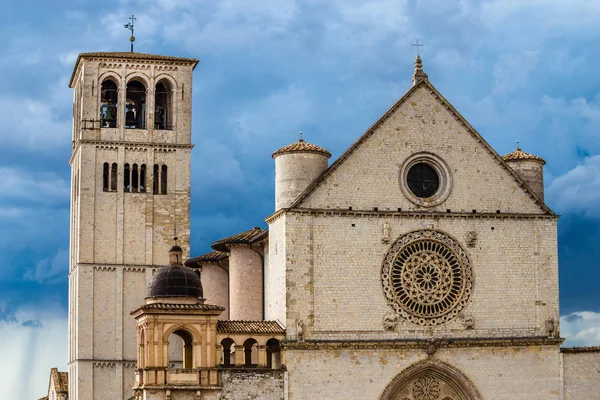 Basilica di San Francesco d'Assisi - Assisi, Italia — Foto Stock