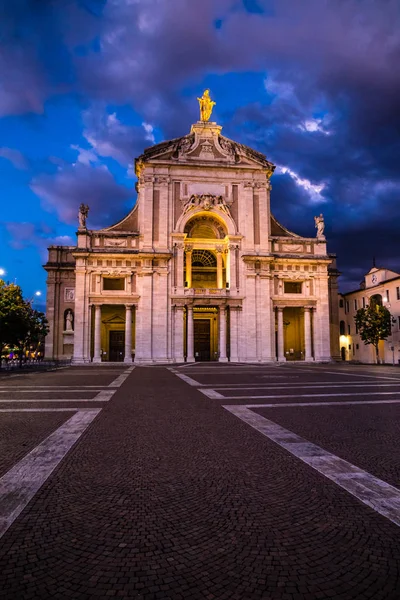 Basilica di Santa Maria degli Angeli-Assisi, Italia — Foto Stock