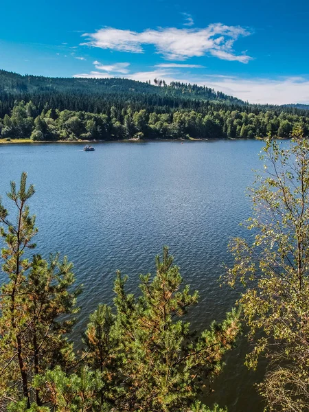 Presa de Lipno - Parque Nacional de Sumava, República Checa — Foto de Stock