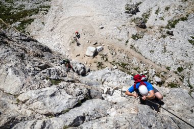 Via Cesare Piazzeta - Dolomites, İtalya