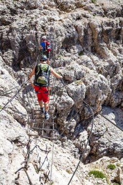 Via Cesare Piazzeta - Dolomites, İtalya
