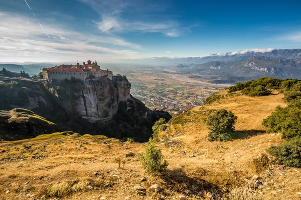 Aziz Stephen Manastırı - Meteora, Yunanistan — Stok fotoğraf