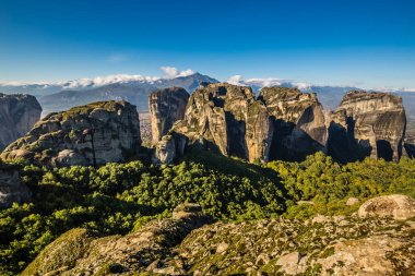 Meteora Peyzajı - Teselya, Yunanistan