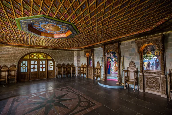 Interieur van het klooster van Varlaam - Meteora, Griekenland — Stockfoto