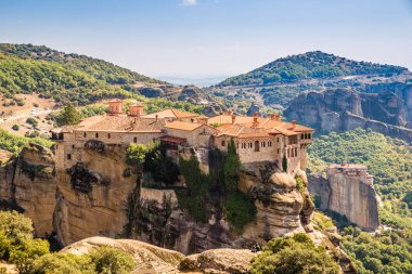 The Monastery of Varlaam - Meteora, Greece clipart