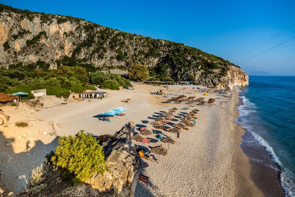 Gjipe Beach - Himare, Albanië — Stockfoto