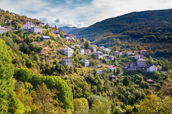 Wioska Galichnik - Mavrovo Np, Północna Macedonia — Zdjęcie stockowe