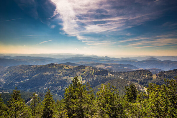 Пейзаж Златибора - регион Стари Влах, Сербия
