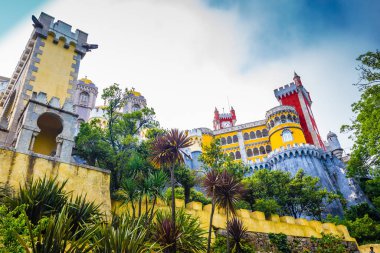Pena Ulusal Sarayı - Sintra, Lizbon, Portekiz