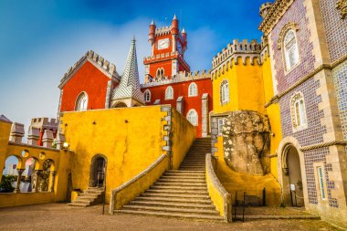 Pena Ulusal Sarayı - Sintra, Lizbon, Portekiz
