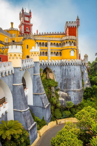 The Pena National Palace - Sintra, Lisbon,Portugal — Stock Photo, Image