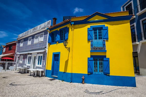 Colorful Buildings In Aveiro - Portugal, Europe — ストック写真