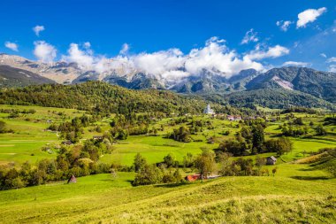 Slovenya Peyzaj ve Kilisesi - Dreznica, Slovenya
