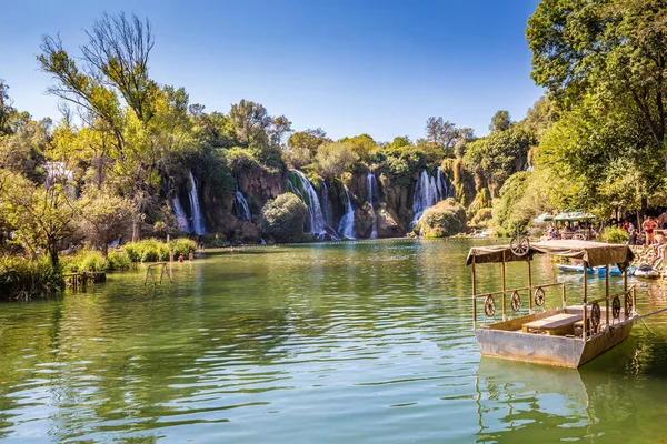 Waterval van Kravica - Bosnië en Herzegovina, Europa — Stockfoto