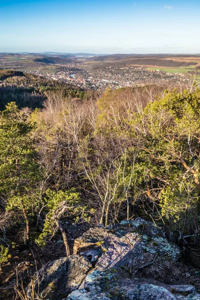 Berounka Valley From Hvizdinec Viewpoint - Česko — Stock fotografie