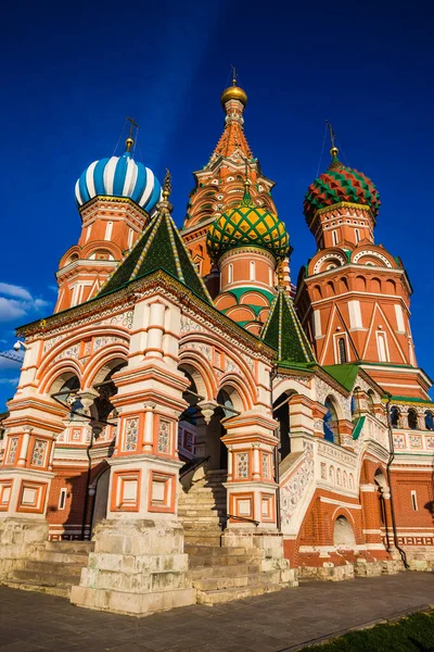 Cathédrale Saint-Basile Place Rouge, Moscou, Russie — Photo