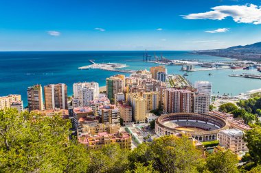 Malaga, Gibralfaro Bakış Açısı - Endülüs, İspanya