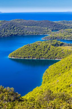 View From Montokuc Viewpoint - Mljet, Croatia