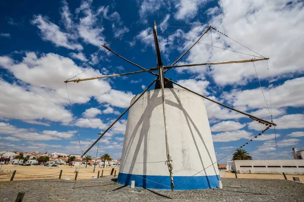 Traditionele Windmolen Castro Verde Alentejo Portugal Europa — Stockfoto