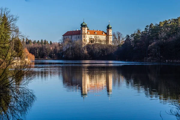 Mnisek Pod Brdy Castle Центральная Чехия Чехия Европа — стоковое фото