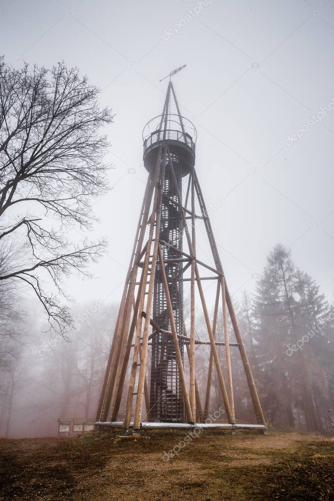Maminka Lookout Tower - Krusna Mountain, Czech Republic, Europe