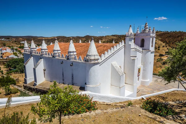 Kerk Van Nossa Senhora Anunciacao Mertola Alentejo Portugal Europa — Stockfoto